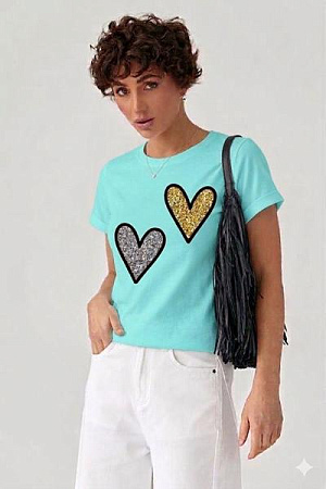 Футболка Iraopt IR104 l.blue - делук