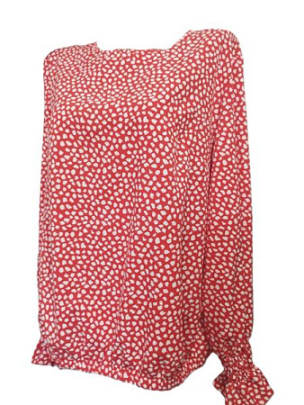 Блузка Bishoff 585 red - делук