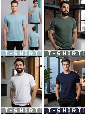 Футболка Samo 5003-1 navy - делук