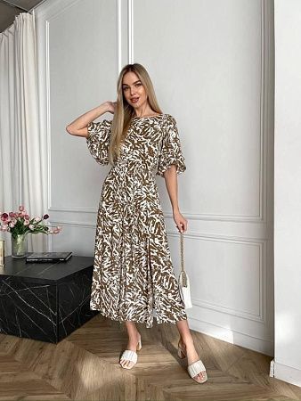 Платье Latoria 687-686 beige - делук