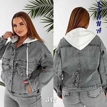 Куртка Beki 342 grey - делук