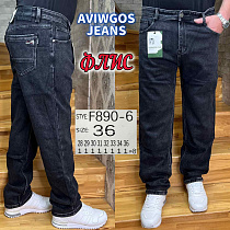 Джинсы God Baron F890-6 black - делук
