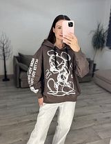 Худи S.Style 305 brown - делук