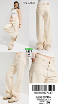 Джинсы Jeans Style 2477-7S6-69 beige - делук