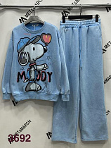 Костюм Спорт Met&March 3692 l.blue - делук