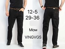 Джинсы Vingvgs 12-5 black - делук