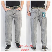 Джинсы God Baron 8882 l.grey - делук