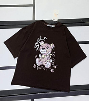 Футболка Kosmy 520-46 chocolate - делук