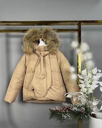 Куртка Delfinka 9508 d.beige - делук