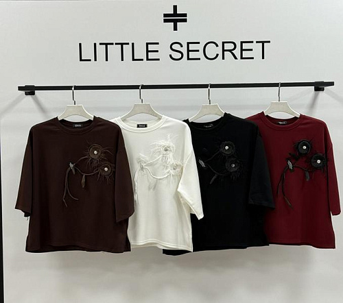 Футболка Little Secret 606-226 white - делук