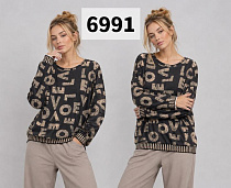 Свитер Gertie 6991 black - делук
