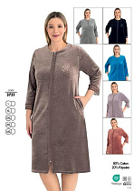 Халат Cotpark 3751 l.grey - делук