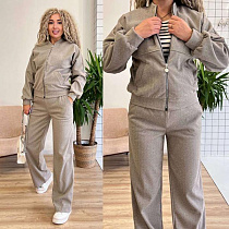 Костюм Спорт Modnulya 3073 beige - делук