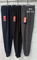 Штаны Спорт Shon S4380 black - делук