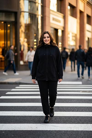 Костюм Спорт Sport Style 12-1 black - делук