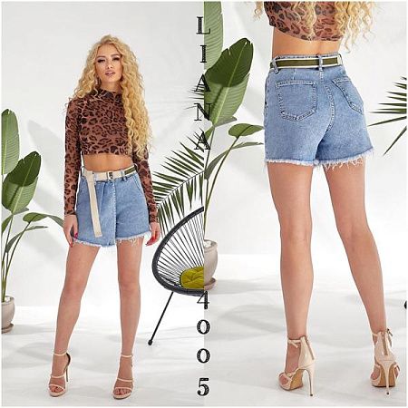 Шорты Liana Denim 4-005 blue - делук