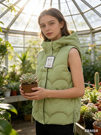 Жилетка Jacket M618 mint - делук