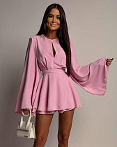Комбинезон Akulova 18-084 pink - делук