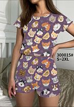 Пижама Brilliant 300015 purple - делук