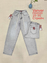 Джинсы Vanver F82020 l.grey - делук