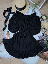 Платье Arina 1606 black - делук