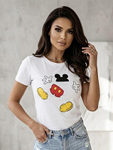 Футболка Annet FI1079 white - делук