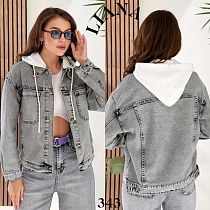 Куртка Beki 343 grey - делук