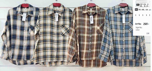 Рубашка Base 2505 l.blue - делук