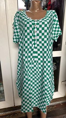 Платье Saimeiqi 1588 green - делук