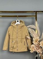 Куртка Delfinka BM801 d.beige - делук