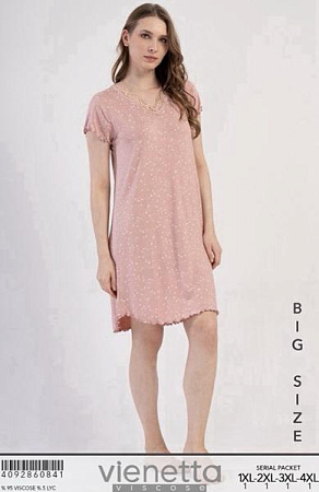 Ночнушка Trikotag T724 pink - делук