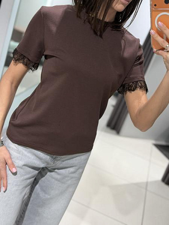 Футболка Comod 1399 chocolate - делук