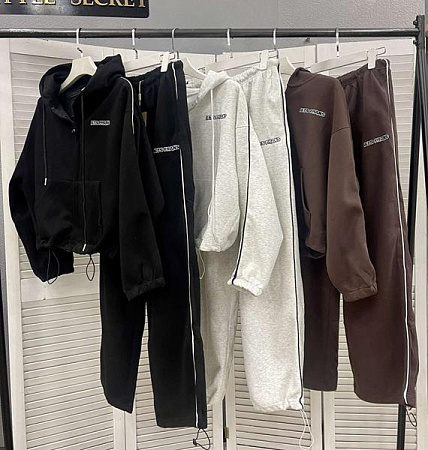 Костюм Спорт Little Secret M8925 black - делук