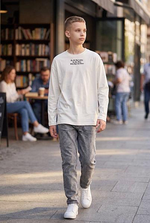 Свитер Delfinka 96211 white - делук