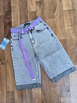 Шорты Liana Denim 320-1 l.blue - делук