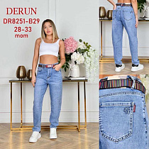 Джинсы Hoan 8251 l.blue - делук
