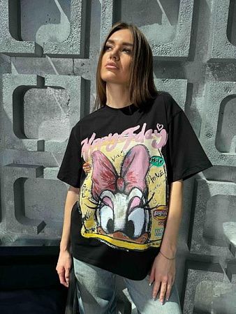 Футболка Trend TR248 black - делук