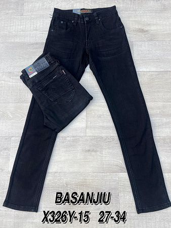 Джинсы God Baron X326Y-15 black - делук