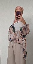 Рубашка Fsn 733 beige - делук