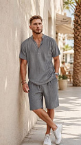 Костюм Alisa Brand 802-185 grey - делук