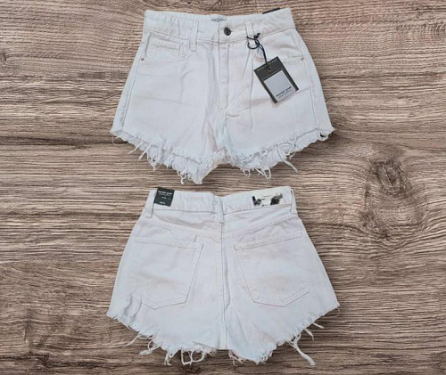 Шорты Maxim Jeans 4415 white - делук