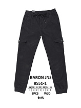 Джинсы God Baron 8551-1 black - делук