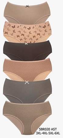 Трусы Disneyopt D5BR020 mix (5XL) Трусы Disneyopt D5BR020 mix (5XL) - делук