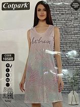 Ночнушка Cotpark 10589 pink - делук