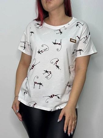 Футболка Kosta KS586 white - делук