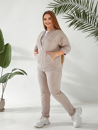 Костюм Спорт Oska 6085 beige - делук