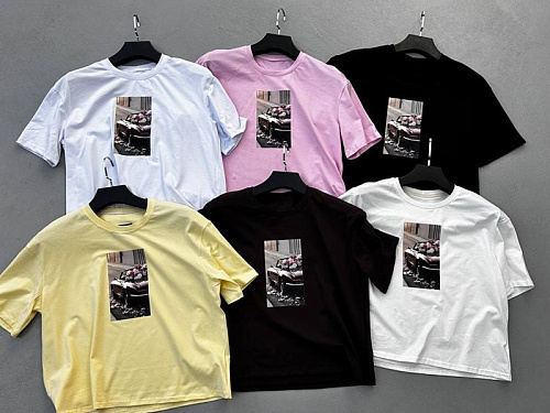 Футболка Trend TR278 black - делук