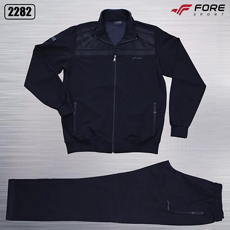 Костюм Спорт Azt 2282 black-grey - делук