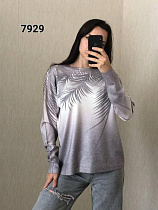 Свитер Fsn 7929 grey - делук