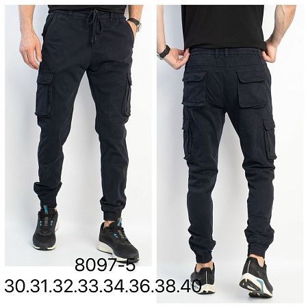 Джинсы God Baron 8097-5 black - делук